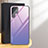 Custodia Silicone Specchio Laterale Sfumato Arcobaleno Cover per Samsung Galaxy S24 Ultra 5G Lavanda