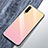 Custodia Silicone Specchio Laterale Sfumato Arcobaleno Cover per Xiaomi CC9e