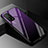 Custodia Silicone Specchio Laterale Sfumato Arcobaleno Cover per Xiaomi Mi 10T 5G Viola