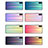 Custodia Silicone Specchio Laterale Sfumato Arcobaleno Cover per Xiaomi Mi 8 Explorer