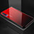 Custodia Silicone Specchio Laterale Sfumato Arcobaleno Cover per Xiaomi Mi 9 Pro Rosso