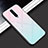Custodia Silicone Specchio Laterale Sfumato Arcobaleno Cover per Xiaomi Poco X2