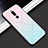 Custodia Silicone Specchio Laterale Sfumato Arcobaleno Cover per Xiaomi Redmi 8