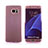 Custodia Silicone Trasparente A Flip Morbida per Samsung Galaxy S7 Edge G935F Viola