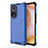 Custodia Silicone Trasparente Laterale 360 Gradi Cover AM1 per Huawei Nova 9 Blu