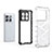 Custodia Silicone Trasparente Laterale 360 Gradi Cover AM1 per OnePlus 10T 5G