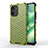 Custodia Silicone Trasparente Laterale 360 Gradi Cover AM1 per Realme C33 (2023) Verde