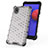 Custodia Silicone Trasparente Laterale 360 Gradi Cover AM1 per Samsung Galaxy A01 Core
