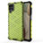 Custodia Silicone Trasparente Laterale 360 Gradi Cover AM1 per Samsung Galaxy A12 5G Verde