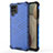 Custodia Silicone Trasparente Laterale 360 Gradi Cover AM1 per Samsung Galaxy A12 Nacho