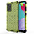 Custodia Silicone Trasparente Laterale 360 Gradi Cover AM1 per Samsung Galaxy A52s 5G Verde