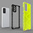 Custodia Silicone Trasparente Laterale 360 Gradi Cover AM1 per Samsung Galaxy A72 5G
