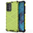 Custodia Silicone Trasparente Laterale 360 Gradi Cover AM1 per Samsung Galaxy A73 5G Verde