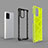 Custodia Silicone Trasparente Laterale 360 Gradi Cover AM1 per Samsung Galaxy A91