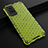 Custodia Silicone Trasparente Laterale 360 Gradi Cover AM1 per Vivo X60 Pro 5G Verde