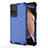Custodia Silicone Trasparente Laterale 360 Gradi Cover AM1 per Xiaomi Mi 11i 5G (2022) Blu