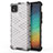 Custodia Silicone Trasparente Laterale 360 Gradi Cover AM1 per Xiaomi POCO C31 Bianco