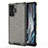 Custodia Silicone Trasparente Laterale 360 Gradi Cover AM1 per Xiaomi Poco F4 GT 5G Nero