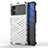 Custodia Silicone Trasparente Laterale 360 Gradi Cover AM1 per Xiaomi Poco M5 4G Bianco