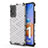 Custodia Silicone Trasparente Laterale 360 Gradi Cover AM1 per Xiaomi Redmi 11 Prime 4G Bianco