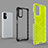 Custodia Silicone Trasparente Laterale 360 Gradi Cover AM1 per Xiaomi Redmi Note 10 5G
