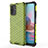 Custodia Silicone Trasparente Laterale 360 Gradi Cover AM1 per Xiaomi Redmi Note 11 SE India 4G Verde