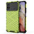 Custodia Silicone Trasparente Laterale 360 Gradi Cover AM1 per Xiaomi Redmi Note 11E Pro 5G Verde