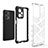 Custodia Silicone Trasparente Laterale 360 Gradi Cover AM1 per Xiaomi Redmi Note 12 Pro 5G