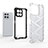 Custodia Silicone Trasparente Laterale 360 Gradi Cover AM2 per Huawei Honor X6