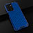 Custodia Silicone Trasparente Laterale 360 Gradi Cover AM2 per OnePlus Nord N20 SE Blu