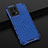 Custodia Silicone Trasparente Laterale 360 Gradi Cover AM2 per Oppo F21 Pro 4G Blu