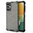 Custodia Silicone Trasparente Laterale 360 Gradi Cover AM2 per Samsung Galaxy A13 4G Nero
