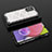 Custodia Silicone Trasparente Laterale 360 Gradi Cover AM2 per Samsung Galaxy A13 5G Bianco