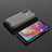 Custodia Silicone Trasparente Laterale 360 Gradi Cover AM2 per Samsung Galaxy A70E Nero