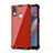 Custodia Silicone Trasparente Laterale 360 Gradi Cover AM2 per Samsung Galaxy M01s