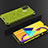 Custodia Silicone Trasparente Laterale 360 Gradi Cover AM2 per Samsung Galaxy M30s Verde