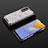 Custodia Silicone Trasparente Laterale 360 Gradi Cover AM2 per Vivo Y53s NFC Bianco