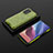 Custodia Silicone Trasparente Laterale 360 Gradi Cover AM2 per Xiaomi Poco F3 5G Verde