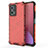 Custodia Silicone Trasparente Laterale 360 Gradi Cover AM2 per Xiaomi Poco X4 GT 5G Rosso
