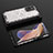 Custodia Silicone Trasparente Laterale 360 Gradi Cover AM2 per Xiaomi Poco X4 NFC