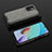 Custodia Silicone Trasparente Laterale 360 Gradi Cover AM2 per Xiaomi Redmi 10 4G Nero