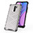 Custodia Silicone Trasparente Laterale 360 Gradi Cover AM2 per Xiaomi Redmi 9