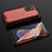 Custodia Silicone Trasparente Laterale 360 Gradi Cover AM2 per Xiaomi Redmi Note 11 Pro+ Plus 5G Rosso