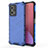 Custodia Silicone Trasparente Laterale 360 Gradi Cover AM2 per Xiaomi Redmi Note 11T Pro 5G Blu