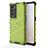 Custodia Silicone Trasparente Laterale 360 Gradi Cover AM3 per Realme GT Master Explorer 5G Verde