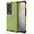 Custodia Silicone Trasparente Laterale 360 Gradi Cover AM3 per Vivo X60 Pro+ Plus 5G Verde