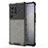 Custodia Silicone Trasparente Laterale 360 Gradi Cover AM3 per Vivo X80 Pro 5G Nero