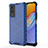 Custodia Silicone Trasparente Laterale 360 Gradi Cover AM3 per Vivo Y53s NFC Blu
