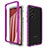 Custodia Silicone Trasparente Laterale 360 Gradi Cover JX1 per Samsung Galaxy A73 5G Viola