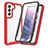 Custodia Silicone Trasparente Laterale 360 Gradi Cover M01 per Samsung Galaxy S22 Plus 5G